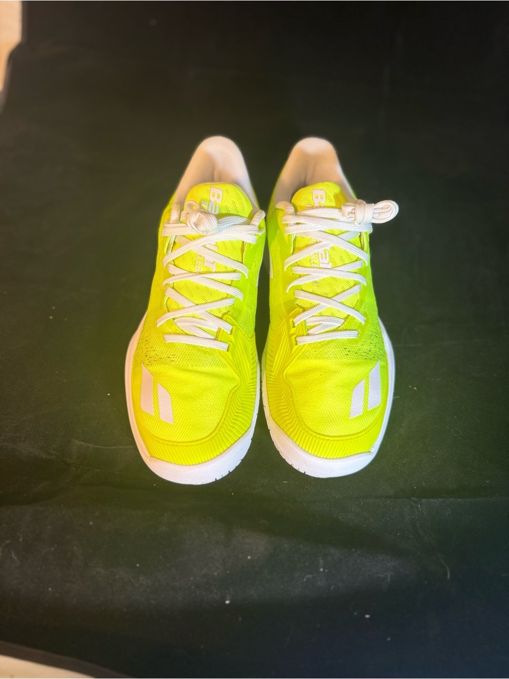 Babolat Jet Mach PKL Women Athletic Shoe - Neon Yellow/White size 9